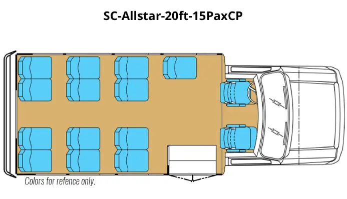 SC Allstar 20ft 15PaxCP